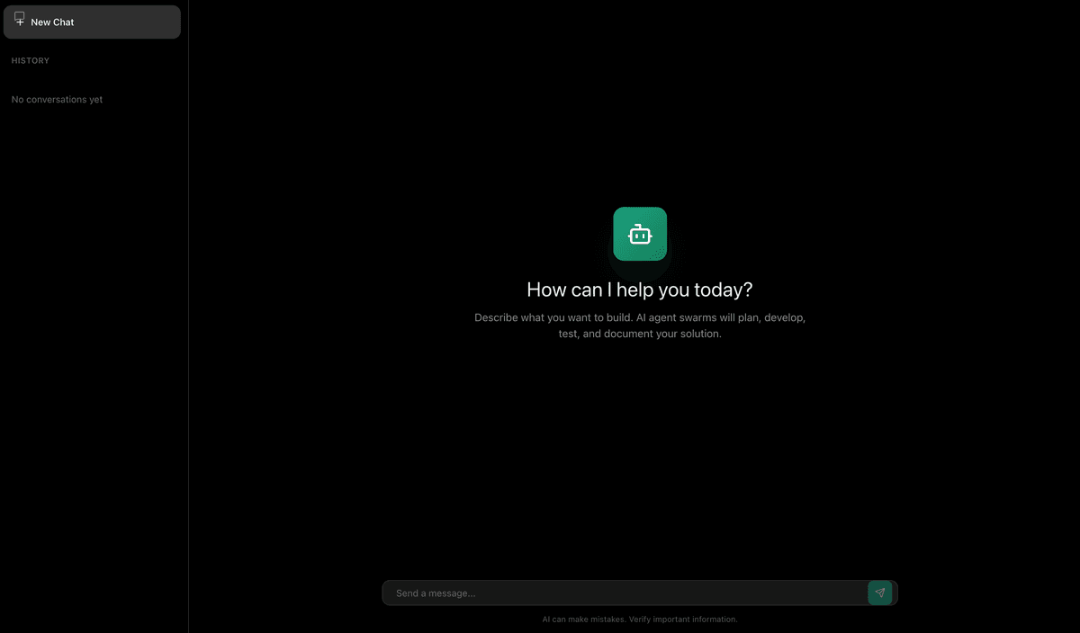 IT AI Ops Platform - Agent Swarm Visualization